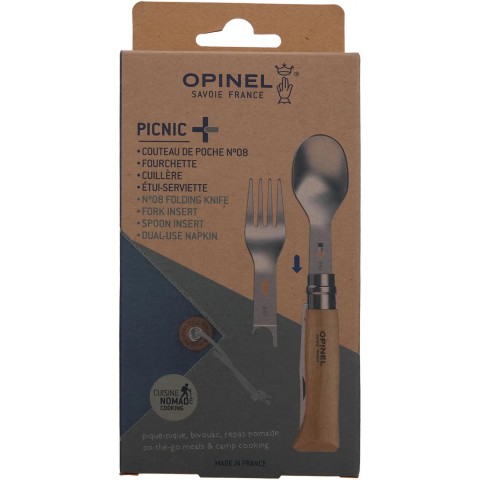 Нож Opinel № 8 VRI Picnic+