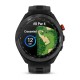 Смарт-часы Garmin Approach S70 (47 мм) с черным керамическим безелем и черным ремешком