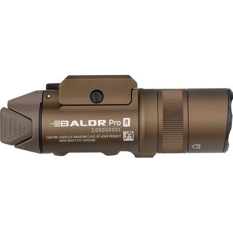 Фонарь с ЛЦУ Olight Baldr Pro R Green Laser Desert Tan