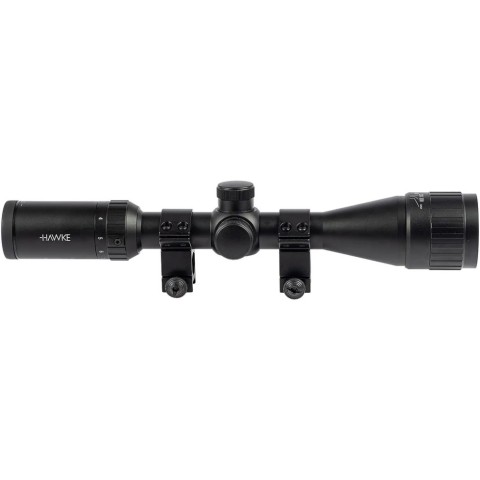 Приціл оптичний Hawke Fast Mount 3-9x40 AO сітка Mil Dot. Кільця на Weaver