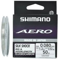 Флюорокарбон Shimano Aero Silk Shock Fluoro Rig/Hooklength 50m 0.08mm 0.52kg