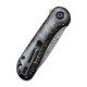 Ніж складаний кишеньковий Civivi Elementum, (7.5 см) Damascus / Carbon Fiber сірий