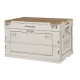 Складаний контейнер Naturehike CNK2450XB020, 52 л, бежево-сірий