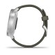 Смарт-часы Garmin vivomove Style с серебристым корпусом и торфяным ремешком