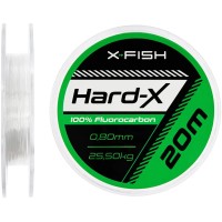 Флюорокарбон X-Fish Hard-X 20m (clear) 0.80mm 25.50kg