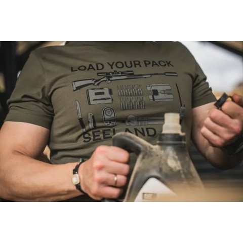Футболка Seeland Packing T-shirt XL Зеленый