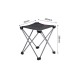 Стілець розкладний Naturehike NH20JJ019, чорний