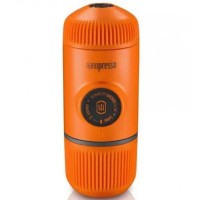 Портативна еспресо-кавоварка Wacaco Nanopresso помаранчева, механічна, для меленої кави