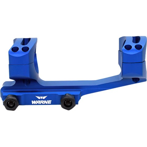 Моноблок Warne Skeleton Mount Gen2 30 мм Weaver Offset ц:blue