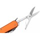 Нож многофункциональный Fox Vulpis Aluminium Orange. 4 инструмента