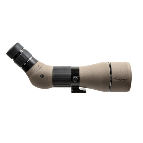 Зрительная труба Sig Optics OSCAR8, 27-55X80MM, HDX LENS, ANGLED EYEPIECE, FDE
