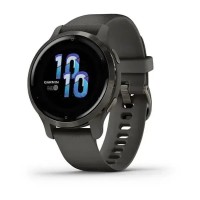 Смарт-часы Garmin Venu 2S графитовые с грифельным безелем
