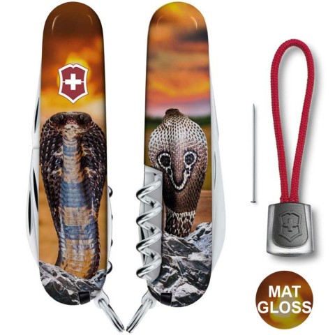 Ніж Victorinox Spartan Zodiac 91мм,13функ ,Королівська кобра