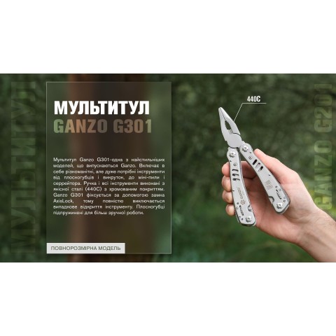 Мультитул Multi Tool Ganzo G301