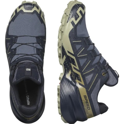 Кроссовки Salomon outdoor SPEEDCROSS GTX 6 10.5 Grisai/Carbon/Tea
