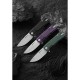 Ніж складаний туристичний Ganzo G769 (9 см) D2 / G10 чорний