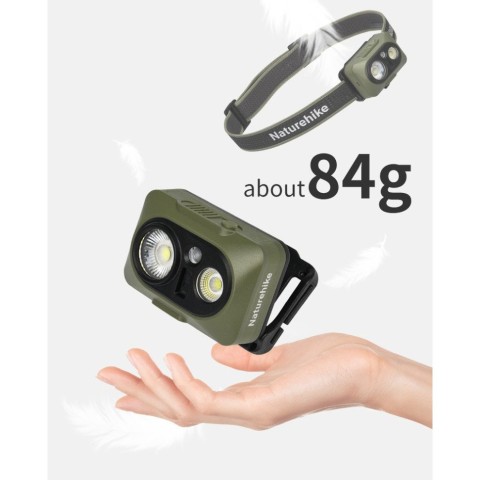 Ліхтар налобний Naturehike CNK2450ZM010, зелений