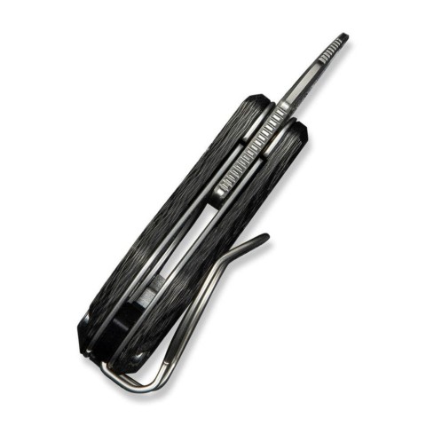 Ніж складаний кишеньковий Civivi Pyrus, (1.6 см) 14C28N / Carbon Fiber темно-сірий