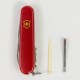 Ніж Victorinox Spartan Mat 91мм,12функ,черв.мат,штоп,жовт.лого