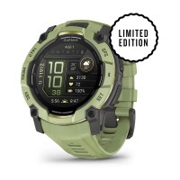 Смарт-годинник Garmin Instinct 3 (50 мм) AMOLED папоротево-зелений