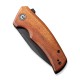 Ніж складаний кишеньковий Civivi Regulatron, (7.6 см) Nitro-V / Guibourtia Wood