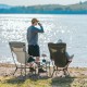 Стілець складаний ультралегкий Naturehike CNK2550JJ013 Yamami YL01, розмір L, алюміній, чорний