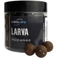 Бойлы Crazy Carp Soluble Hookbaits Larva 15mm 125g