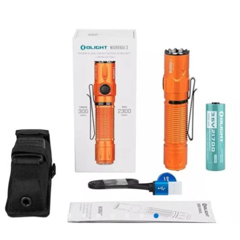 Ліхтар Olight Warrior 3 LE orange