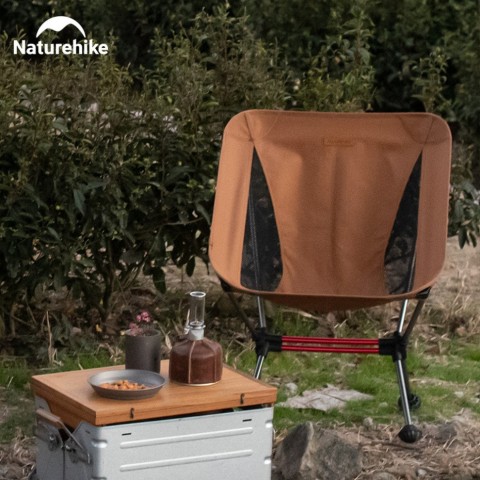 Стілець складаний ультралегкий Naturehike Stellaluna L01 CNK2350JJ017, помаранчевий