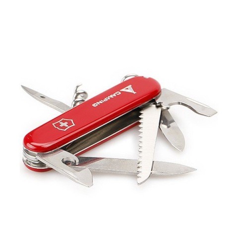 Ніж Victorinox Camper 91мм,13функ,черв.лого