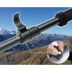 Комплект із п'ятисекційних складаних трекінгових палиць Naturehike CNK2450DS013 Gale Pro, 115-135 см, 2 шт, чорні