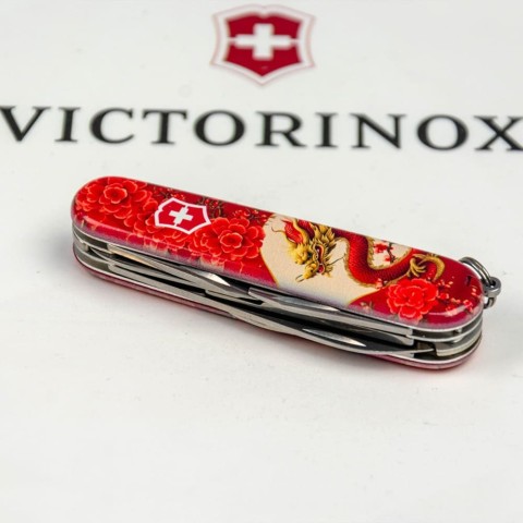 Ніж Victorinox Climber Zodiac 91мм,14функ ,Китайський червоний дракон