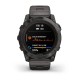 Смарт-годинник Garmin fenix 7X Pro Sapphire Solar Edition карбоново-сірий титановий DLC з титановим вентильованим браслетом