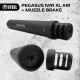 PEGASUS IWR XL AIR + дульне гальмо, .308 / 1/2x28