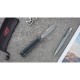 Нiж метелик (балiсонг) Ganzo G766 (8.9 см) 440С / G10 чорний