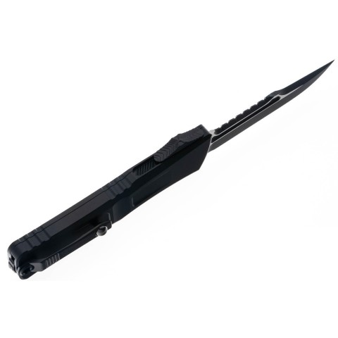 Нож Microtech Combat Troodon Gen III OTF Interceptor Signature tactical, черный