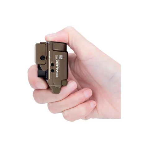 Фонарь с ЛЦУ Olight Baldr Mini Green Laser Desert Tan