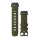 Ремешки для часов Garmin QuickFit 26 тактические нейлоновые Ranger зеленые