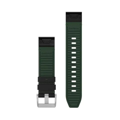 Ремешки для часов Garmin QuickFit 22 MARQ GEN2 Collection кожаные/FKM, черные/зеленые