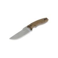 Нож Maserin Leo, N690, G10, коричневый