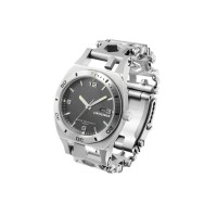 Часы-браслет Leatherman Tread Tempo (серебро)