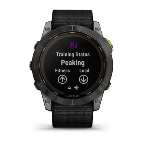 Смарт-годинник Garmin Enduro 2 з чорним нейлоновим ремінцем