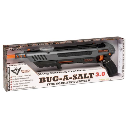 Сольова гвинтівка для полювання на комах Bug-A-Salt 3.0 - Чорна