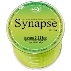 Леска Katran Synapse Citron 1000m (citron) 0.331mm 16.55lb/7.5kg