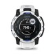 Смарт-часы Garmin Instinct 3 (45 мм) Solar белый камень/белый/синяя молния