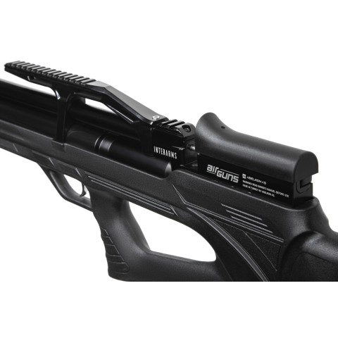 Пневматична Редукторна PCP гвинтівка  Aselkon MX10-S Black  кал. 4.5