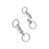 Карабин Victorinox з 2 кільцями D25мм нікель