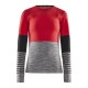 Fuseknit Comfort Blocked RN LS Woman