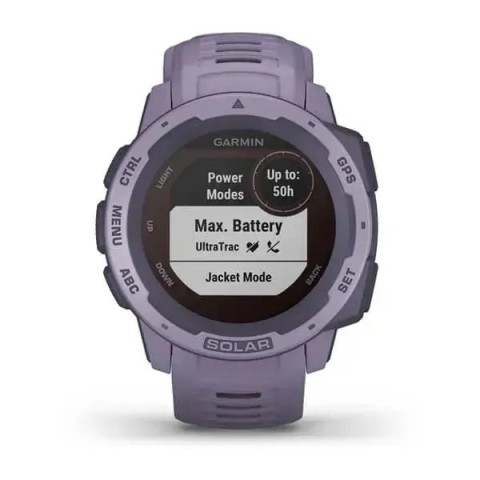 Смарт-годинник Garmin Instinct Solar Orchid
