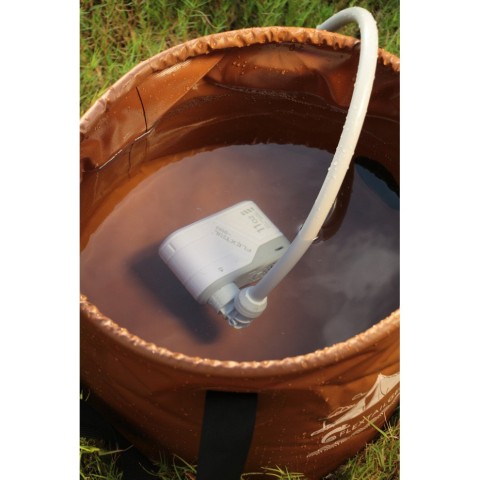 Душ портативний з насосом на акумуляторі Flextail Max Shower, білий